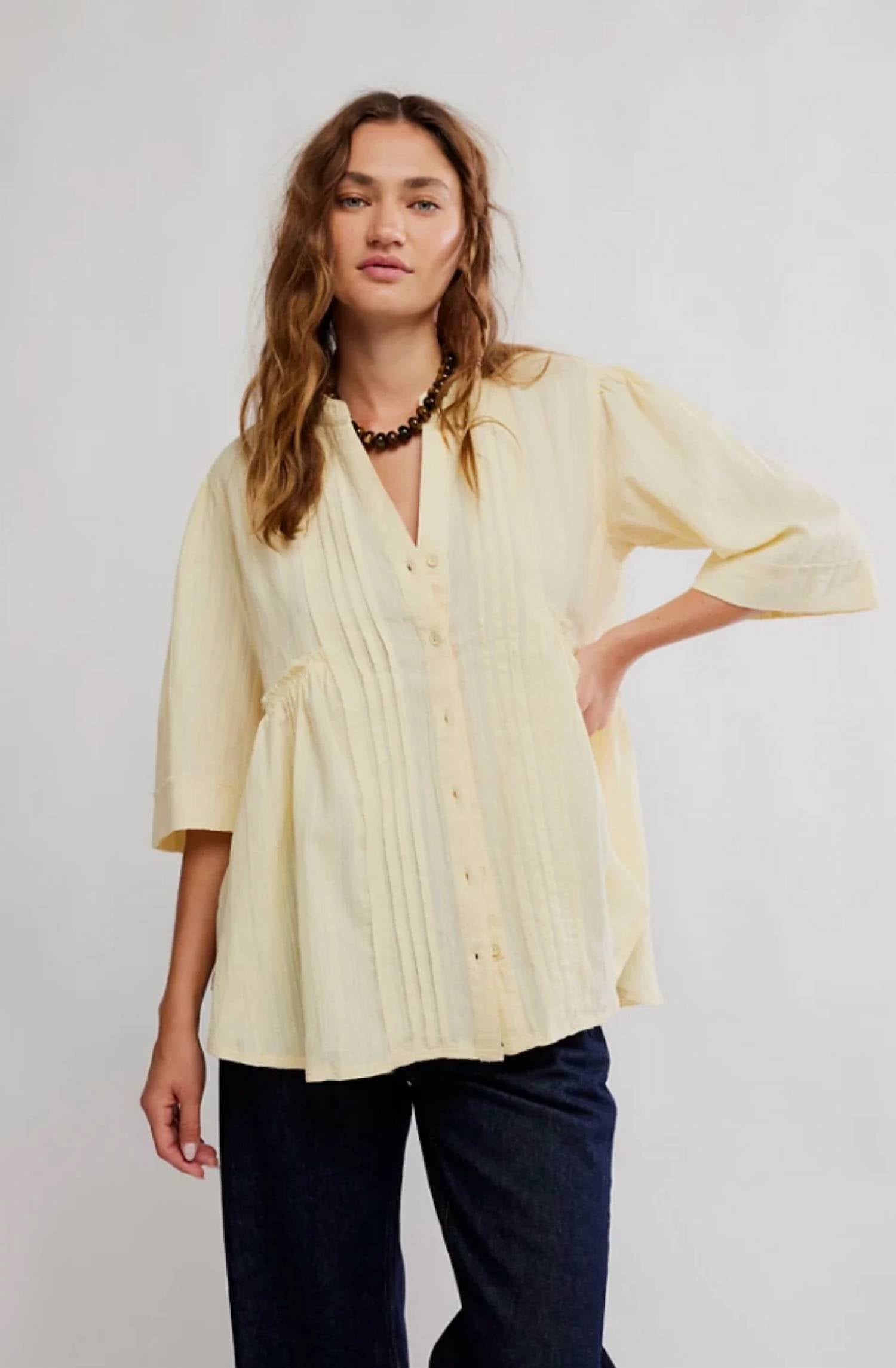 Free People - Willow Button Down Shirt