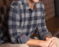 Flags & Anthem - Thatcher Hero Knit Flannel Shirt