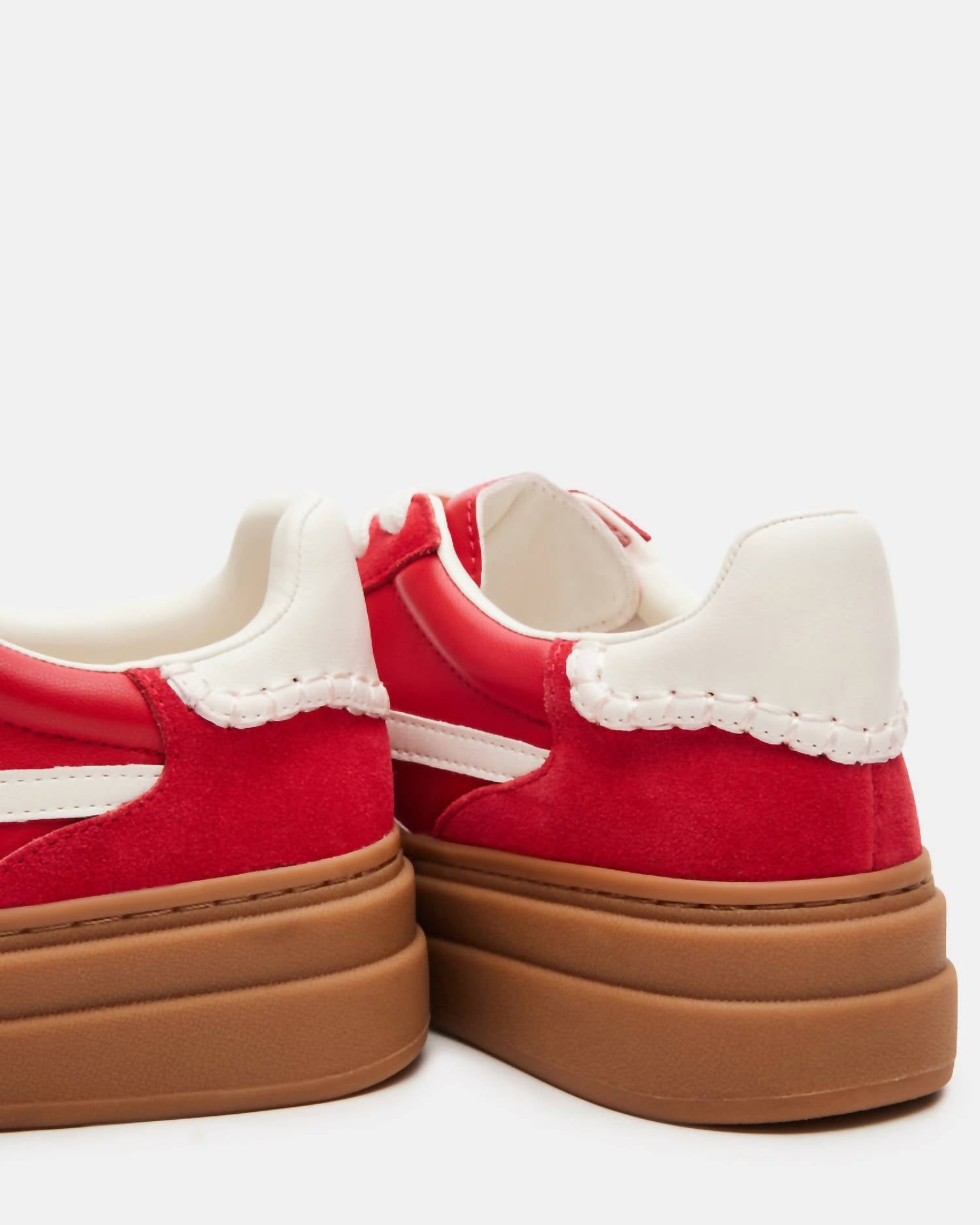 STEVE MADDEN Women's Dodge Sneakers in red - women's sneaker - view 5