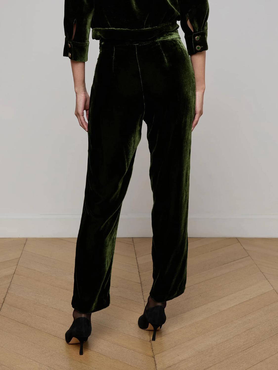 L'Agence - Rebel Velvet Trouser
