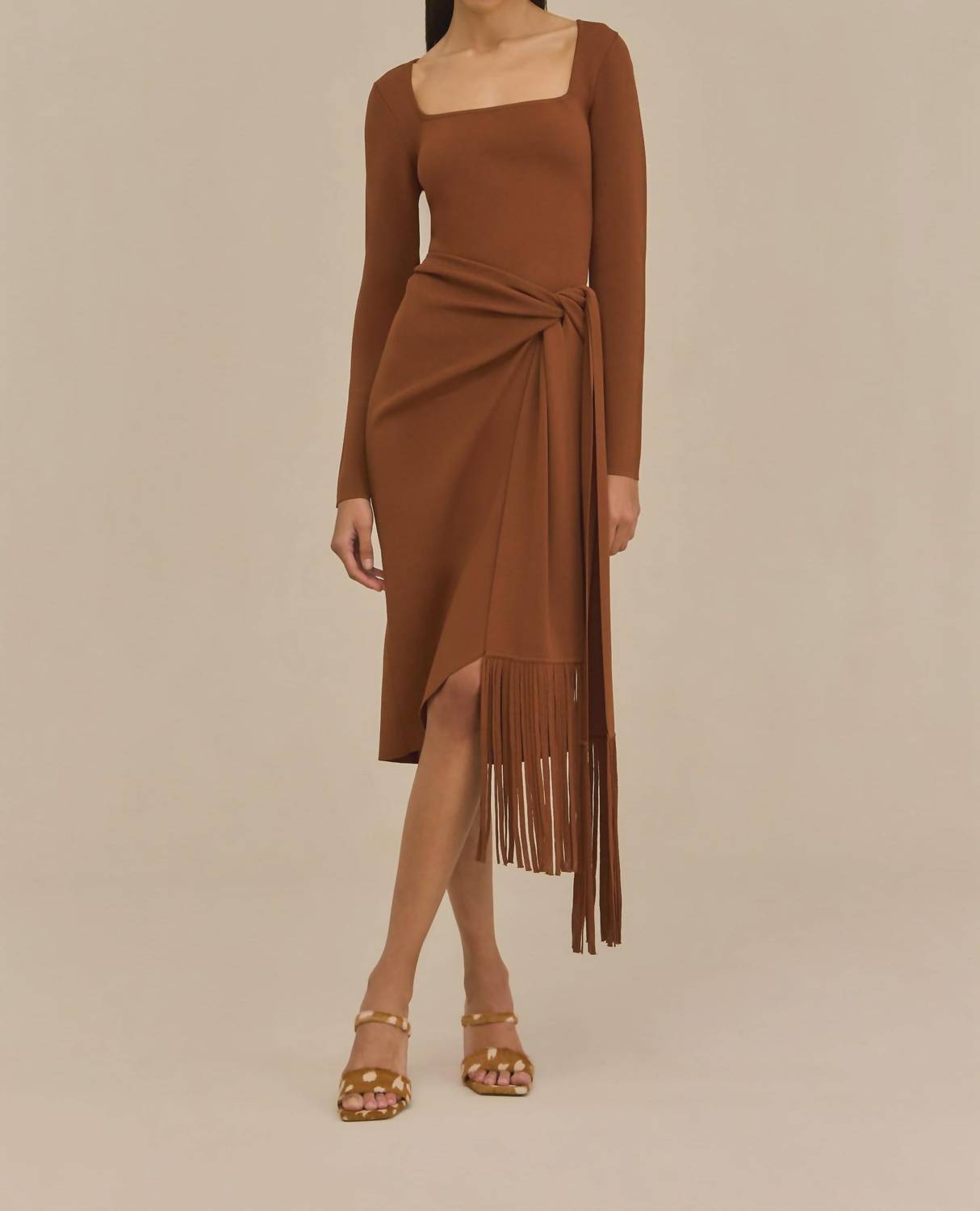 Cult Gaia - Fringe Wrap Dress