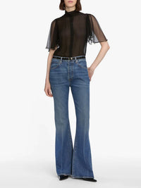 Frame - Lax Wide Leg Flare Jeans