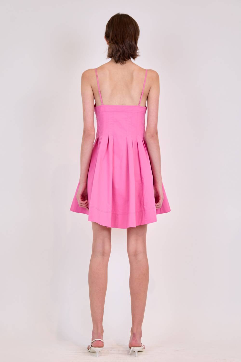 SIMKHAI Kitt Mini Dress in berry - women's dress - alternate view