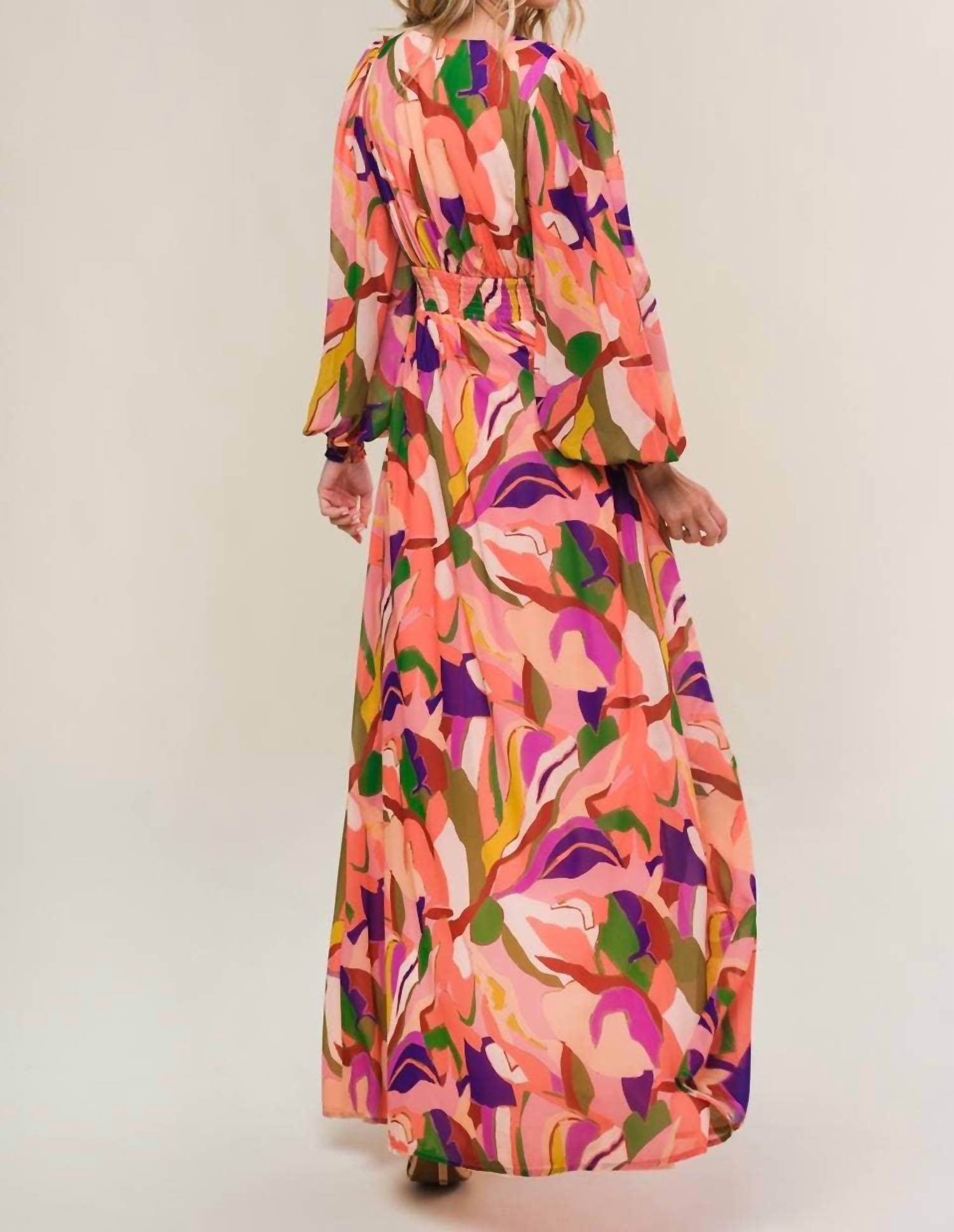 Flying Tomato - Over And Over Woven Maxi Dress