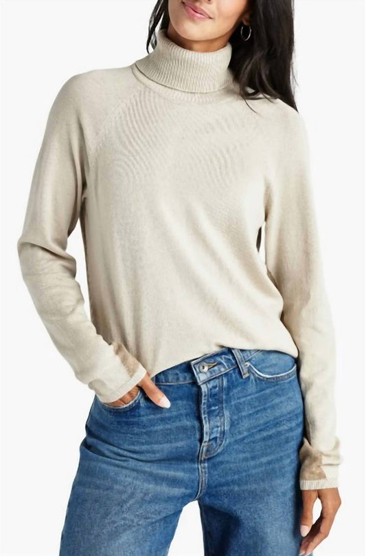 Splendid - Color Block Turtle Neck Sweater