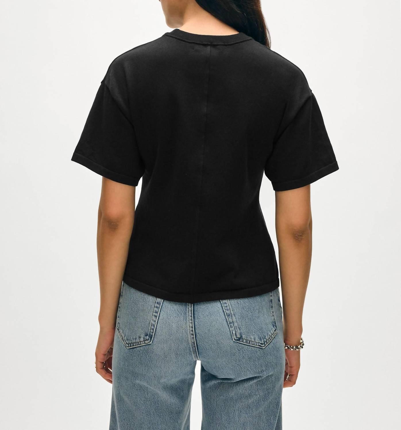 White + Warren - Organic Cotton Waisted Shirt