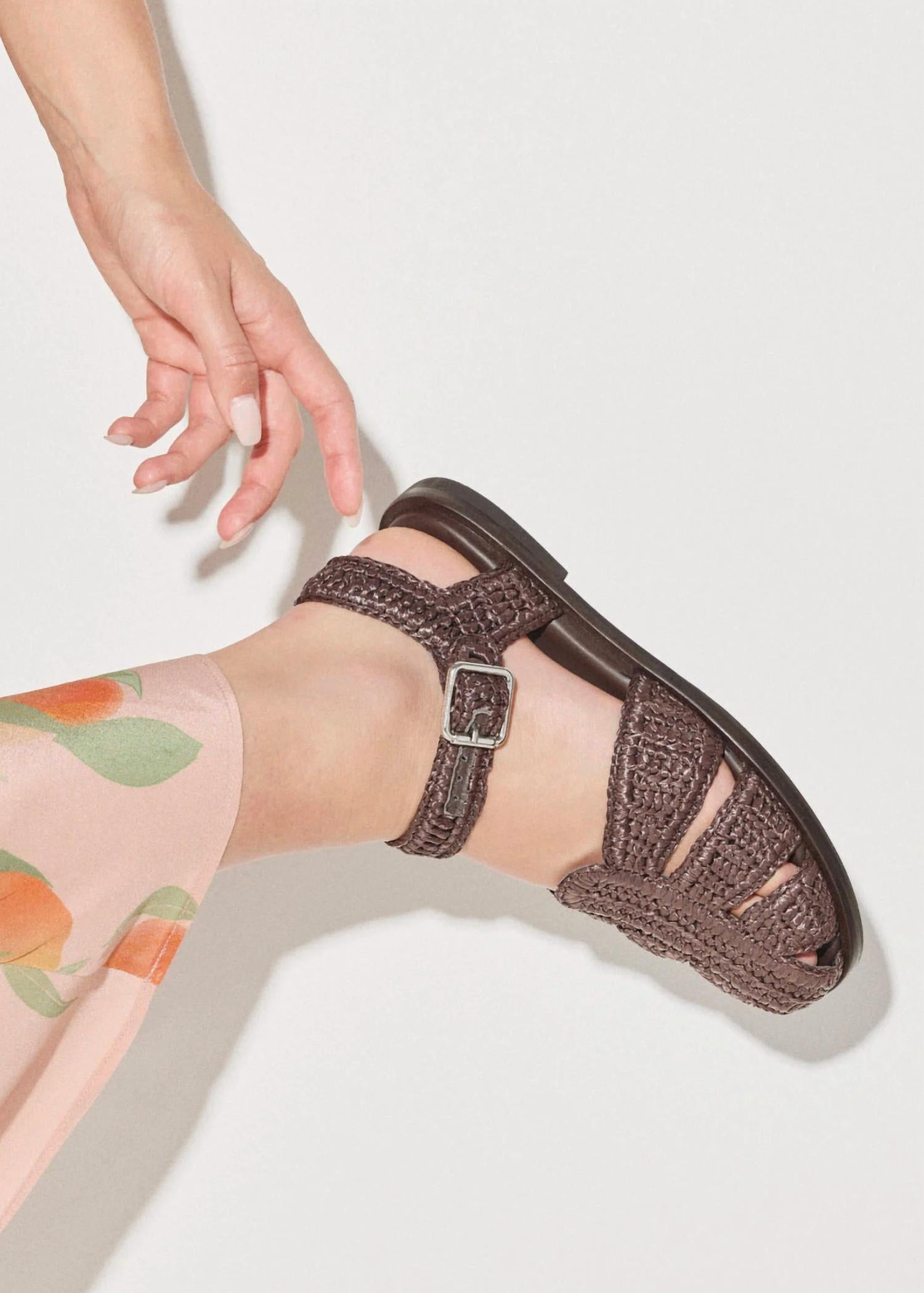 Freda Salvador - Women's Sera Raffia Fisherman Sandal