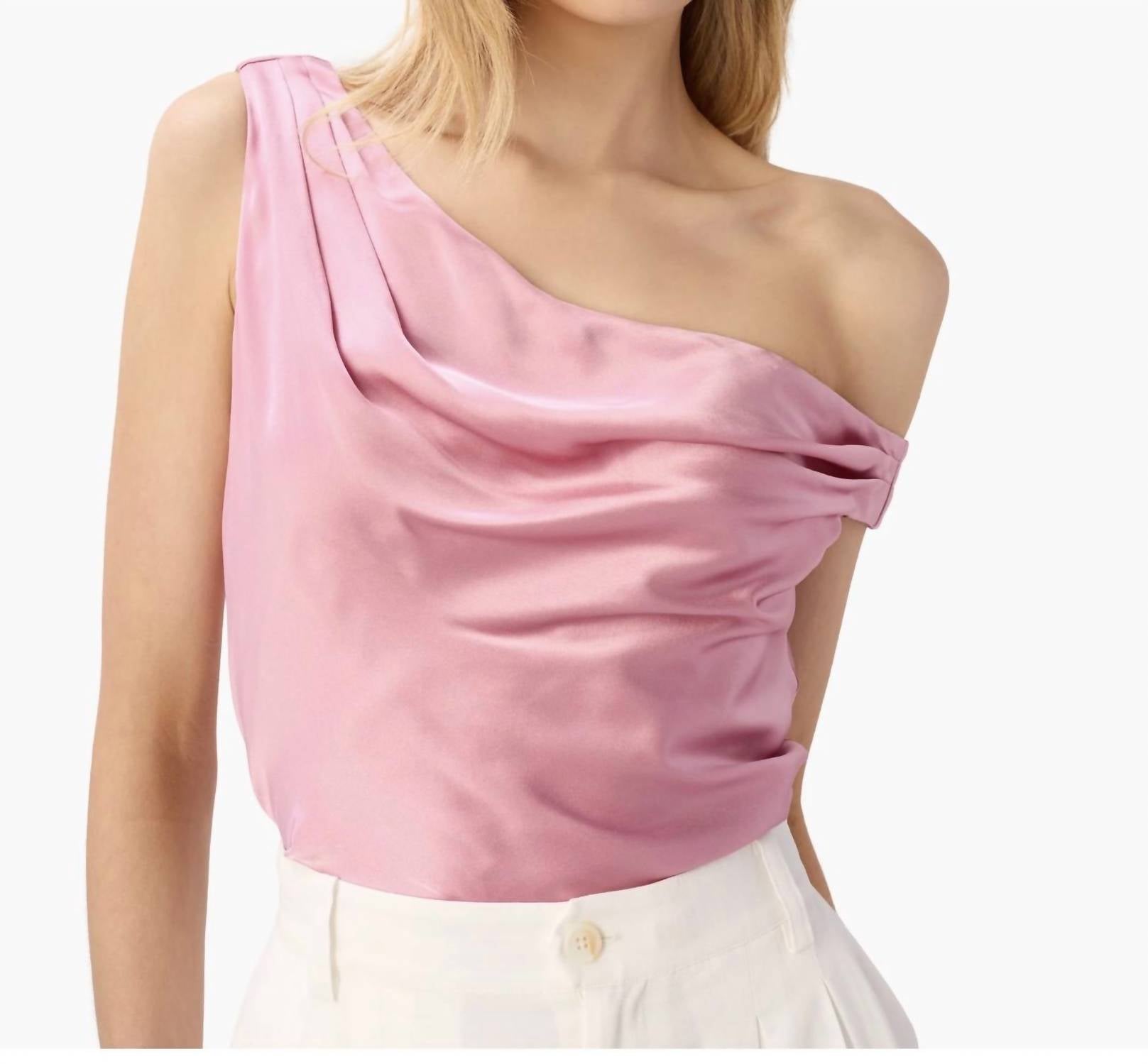 Cami NYC KAYO TOP in pink - women's t-shirt