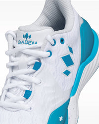 Diadem Sports Women's Court Burst Pickleball Shoes in white blue grey - women's shoe - view 7