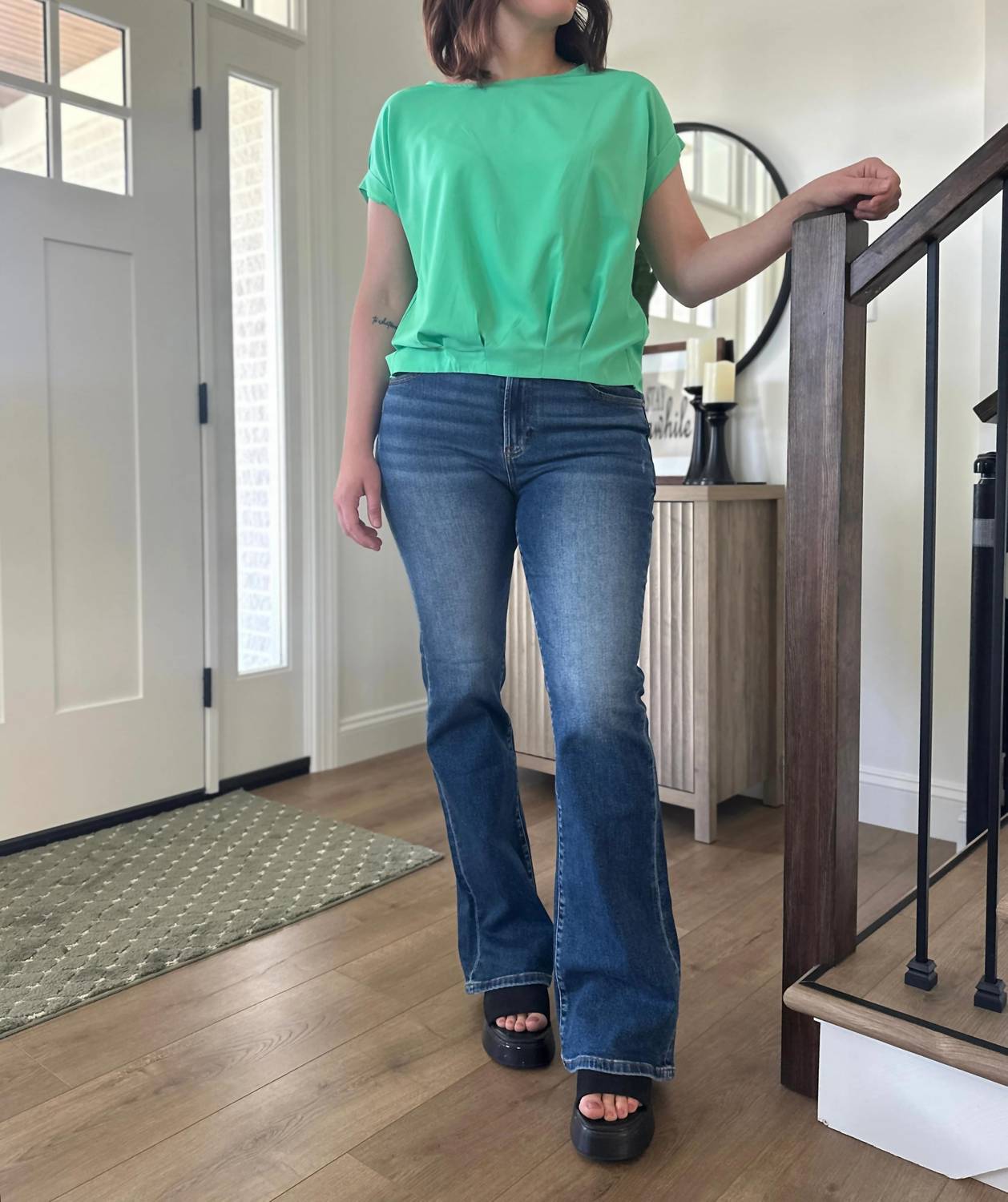 Risen - Mesa High Rise Bootcut Jeans