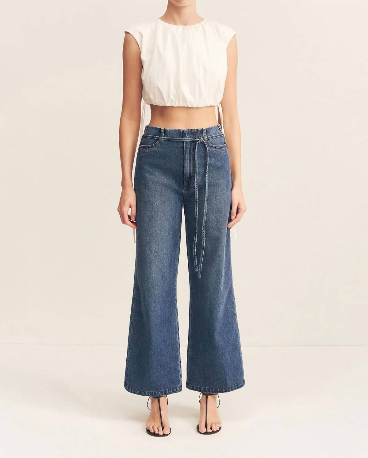 Shona Joy - Boyd Cropped Flared Jean
