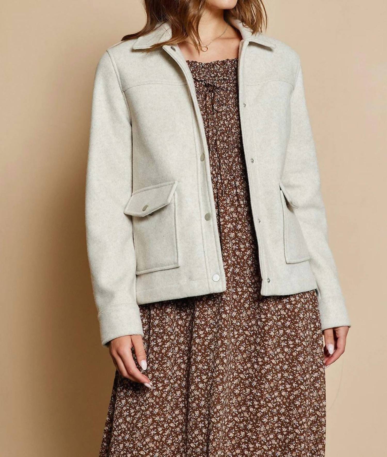 Tea N Rose - Cropped Jacket