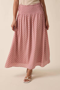 Wishlist - Women's' Willa Polka Dot Midi Skirt