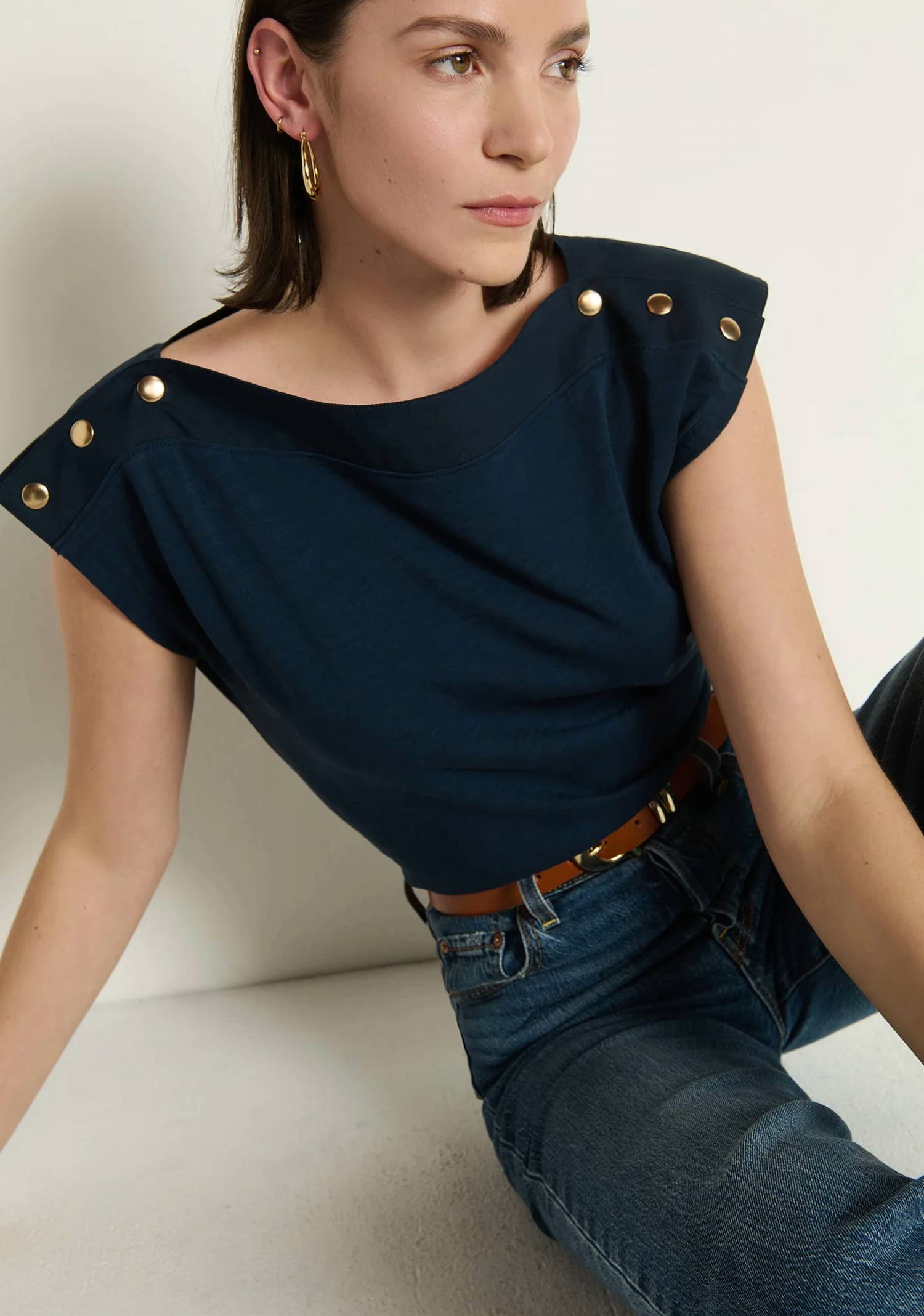 Nation Ltd - Brooks Boatneck Top