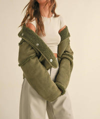 Miou Muse - Long Time Gone Sherpa Jacket