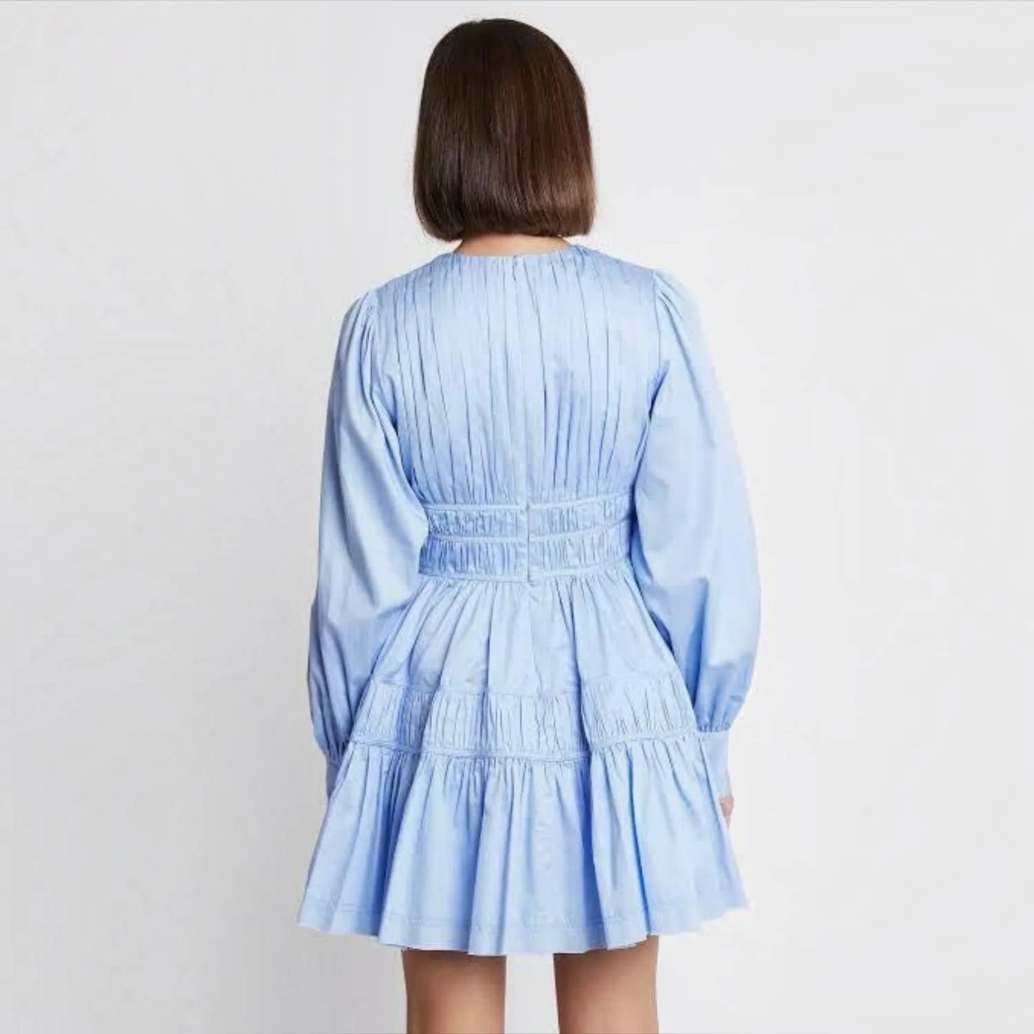 Aje. - Fallingwater Gathered Mini Dress