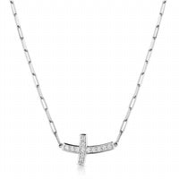 Montana Silversmiths - Women's Lean On Me Crystal Cross Necklace