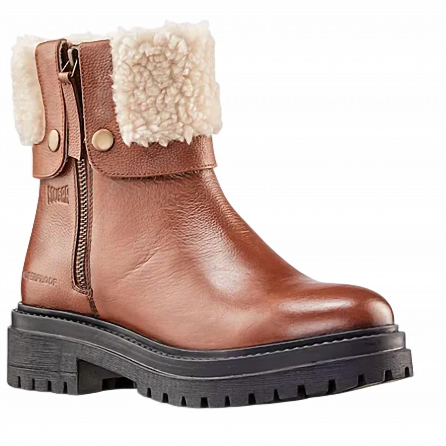 Cougar - Women's Leather Waterproof Winter Boots