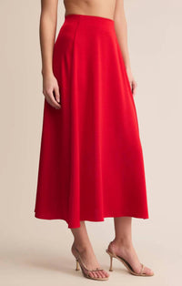 Z Supply - Women's Northpointe Satin Midi Skirt