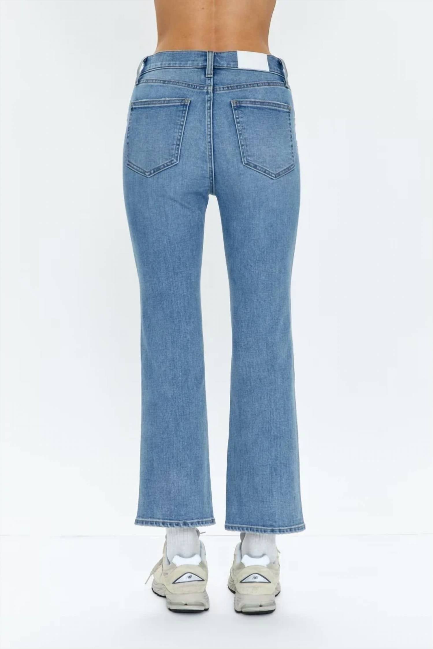 Pistola - Lennon High Rise Crop Boot London Vintage Jeans