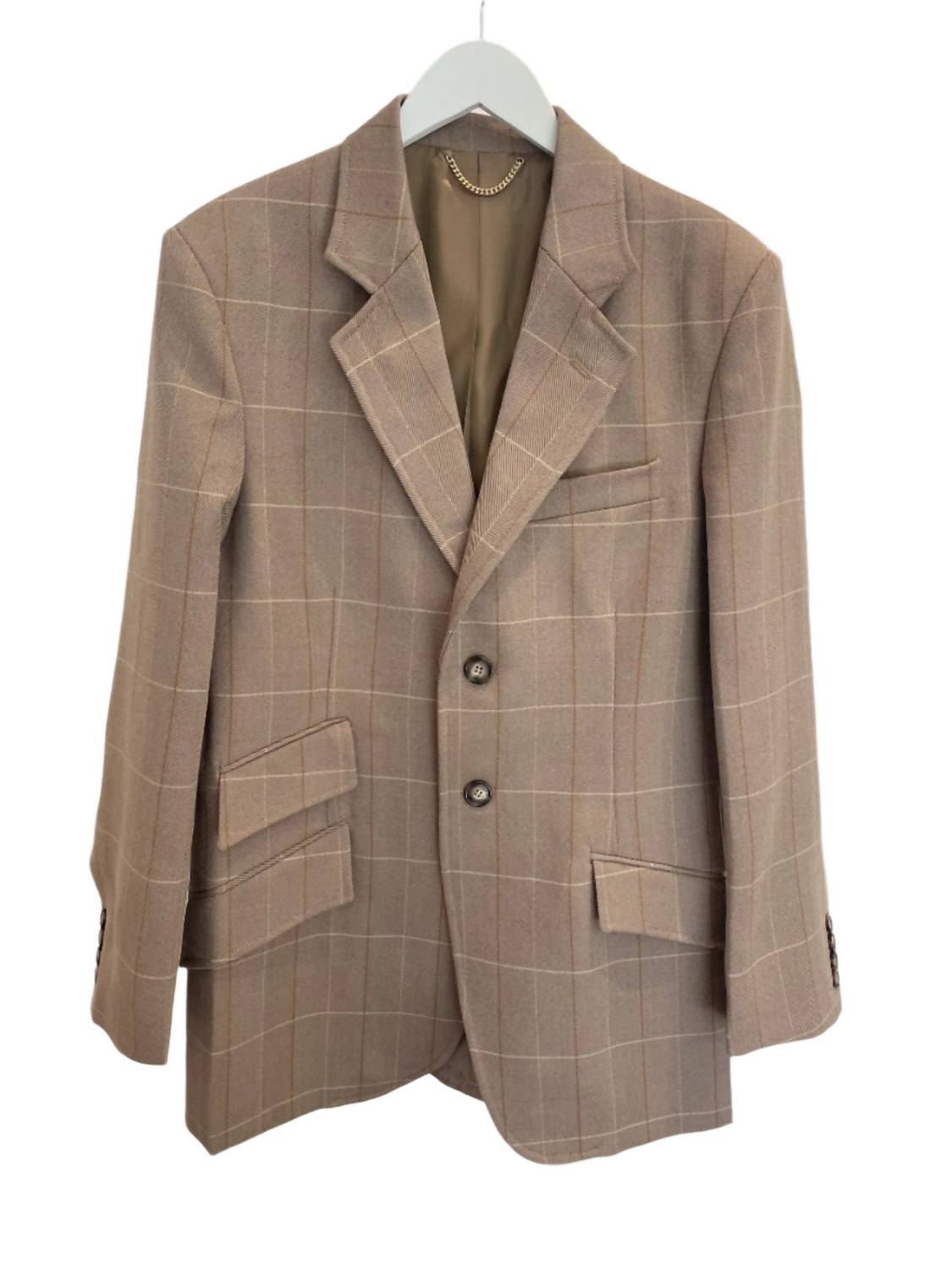Victoria Beckham - Heritage Check Single-breasted Jacket