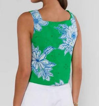 Entro - Sleeveless Floral Top