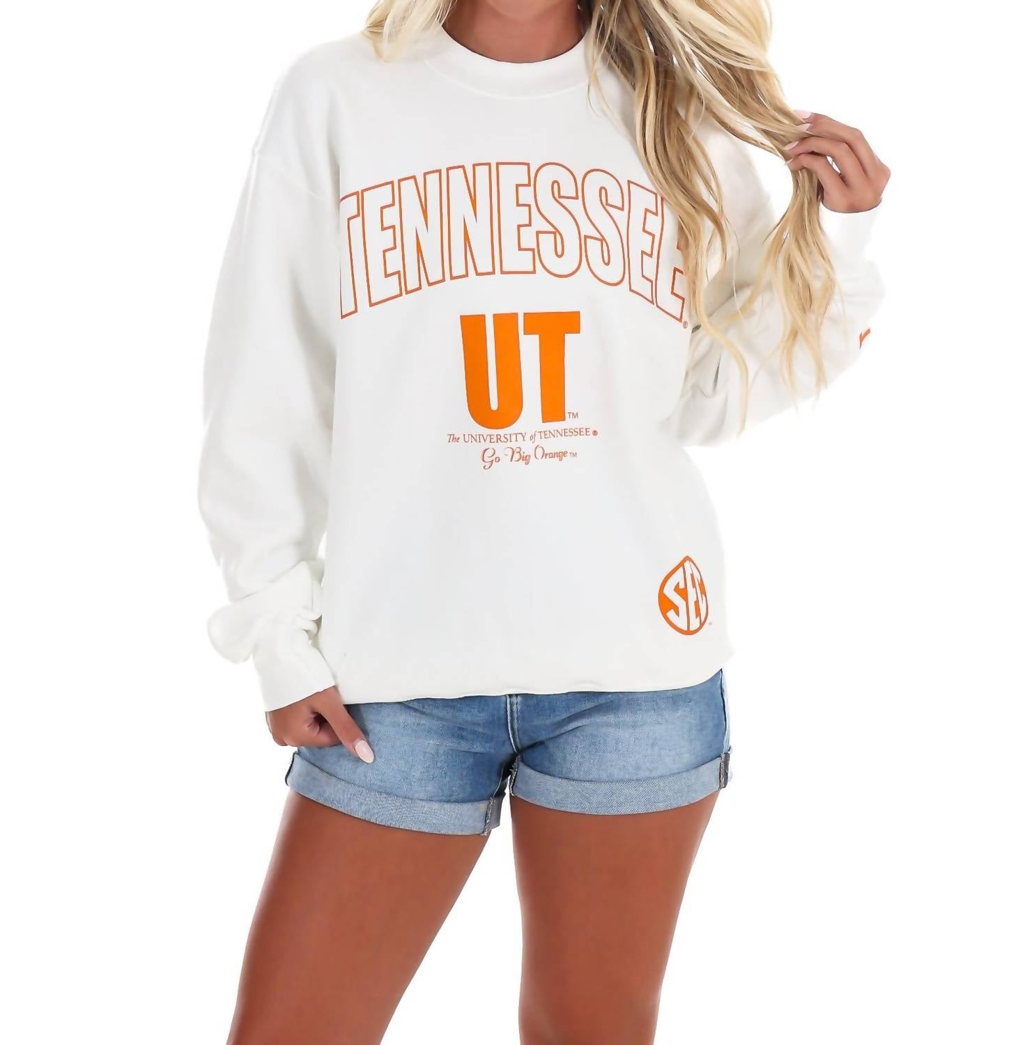 Livylu - Tennessee Vols SEC Sporty Sweatshirt