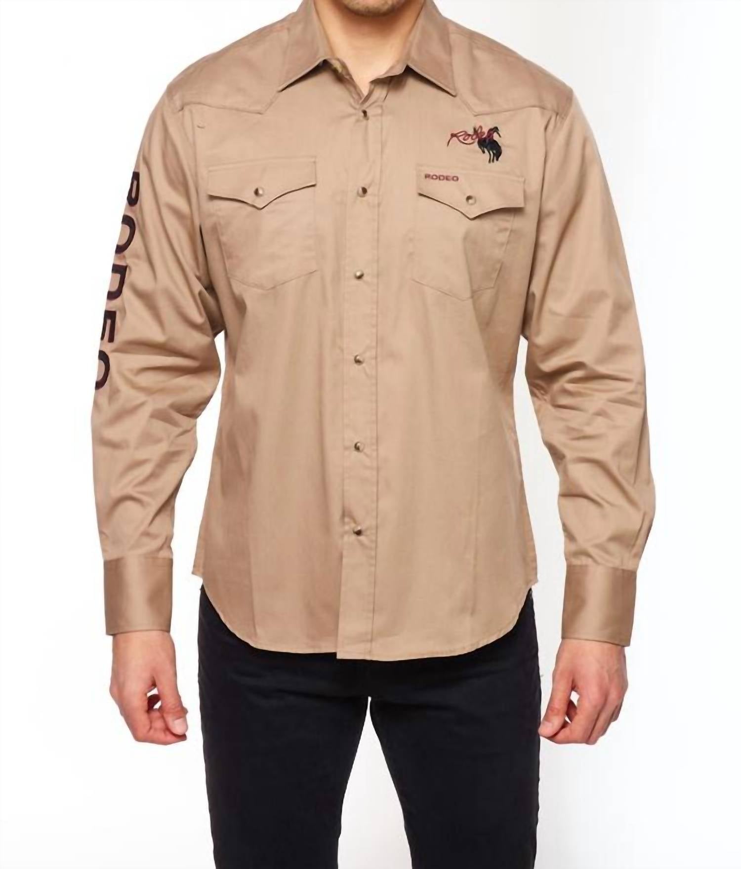 Rodeo Clothing - EMBROIDERED LOGO SHIRT