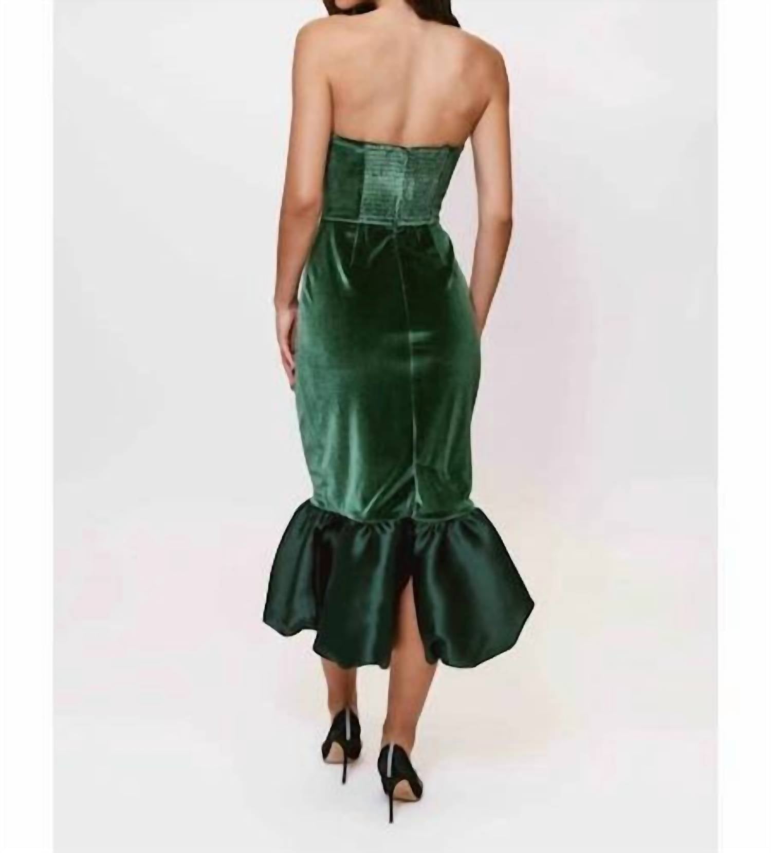 Hutch - Laken Strapless Midi Dress