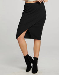 Chaser - Slit Pull On Midi Skirt