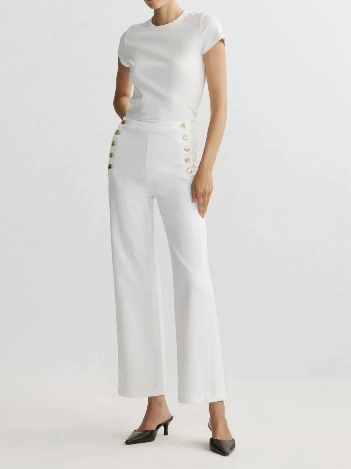 Dl1961 - Women'S - Karmine Refined Wide Leg Jeans