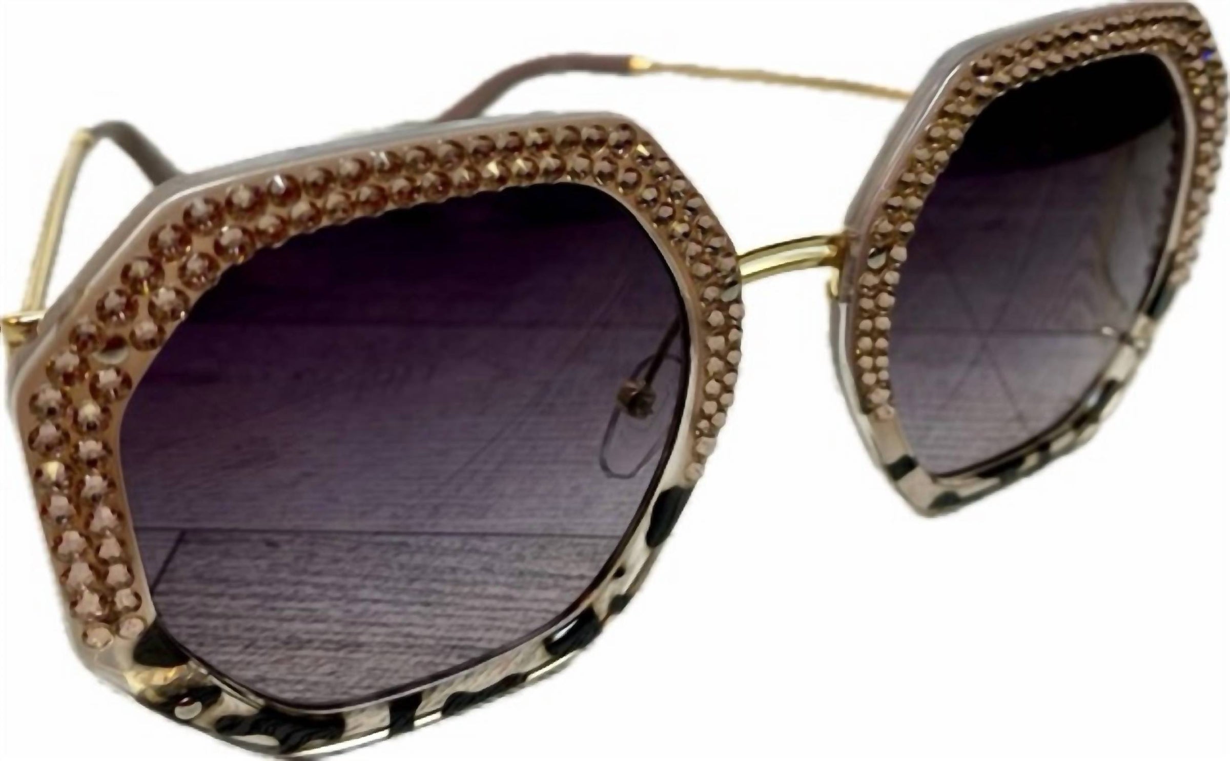 Jimmy Crystal - Women's Angeliki Geometry Sunglasses