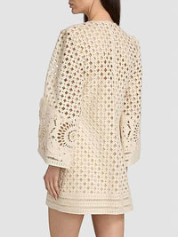 Zimmermann - Indra Embroidered Mini Dress