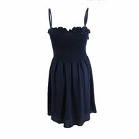 Bebop - Smocked Top Fit And Flare Dress