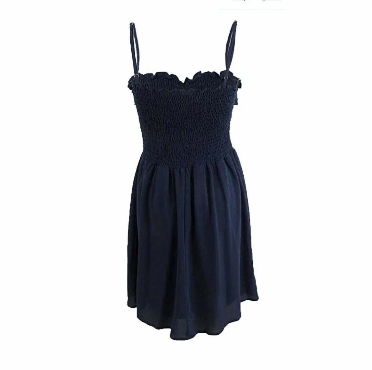 Bebop - Smocked Top Fit And Flare Dress