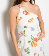 Pretty Garbage - Costa One Shoulder Mini Dress