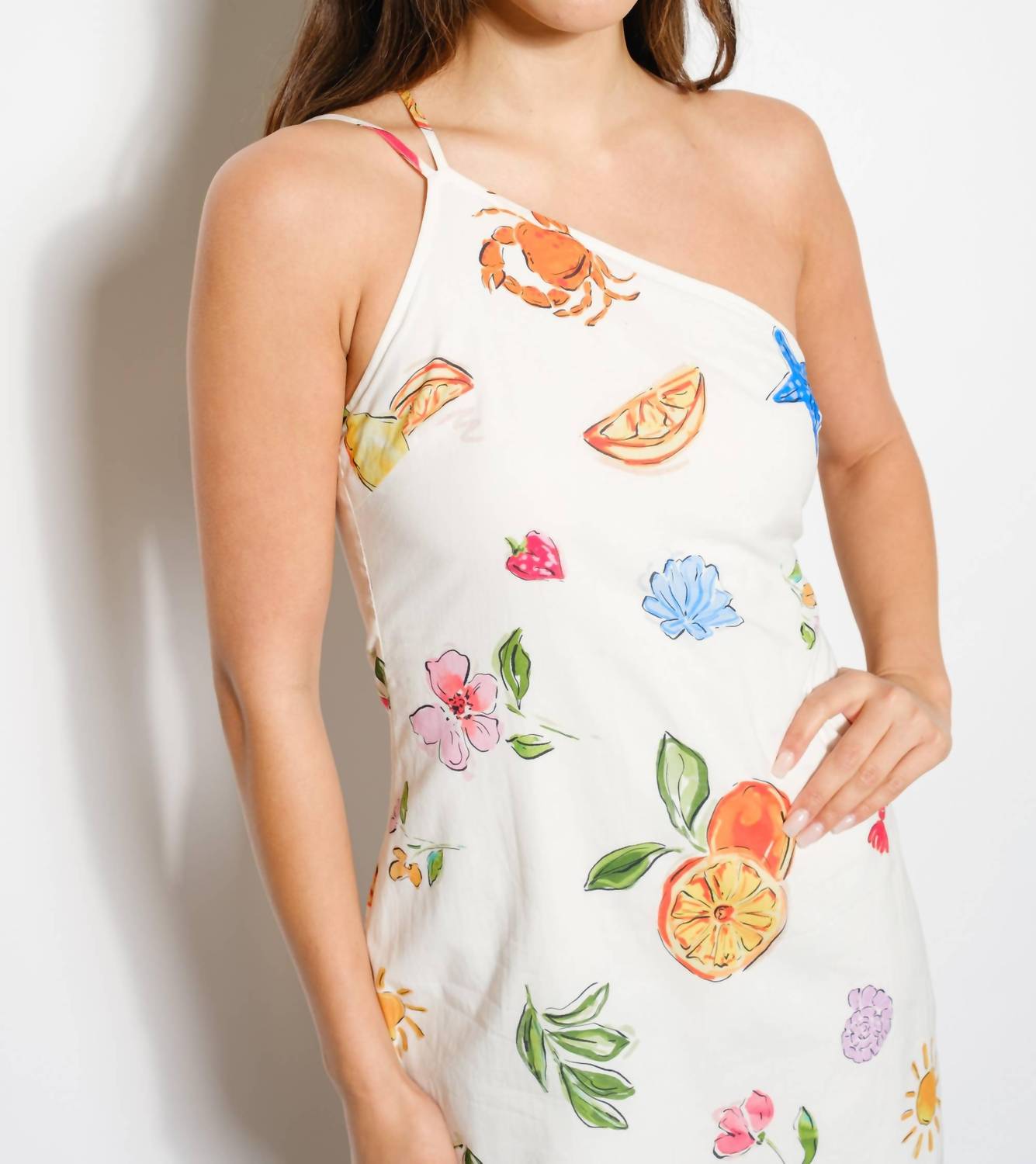 Pretty Garbage - Costa One Shoulder Mini Dress