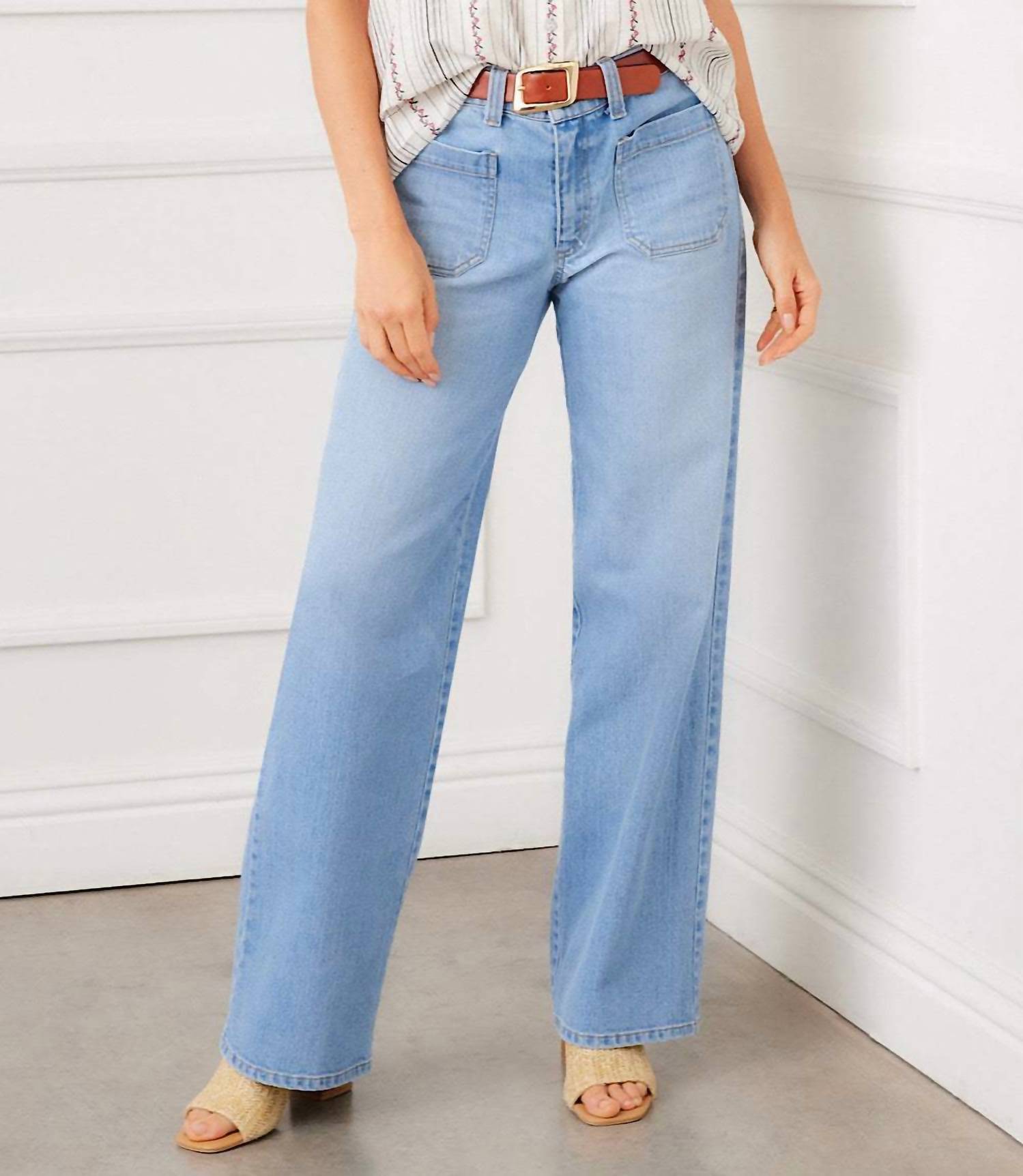 Karen Kane - Lauren Patch Pocket Jeans