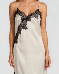 Ellison - Lace Trim Detail Camisole Dress