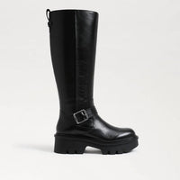 Sam Edelman - Women's Carter Buckle Detailed Chunky Heel Knee High Boots