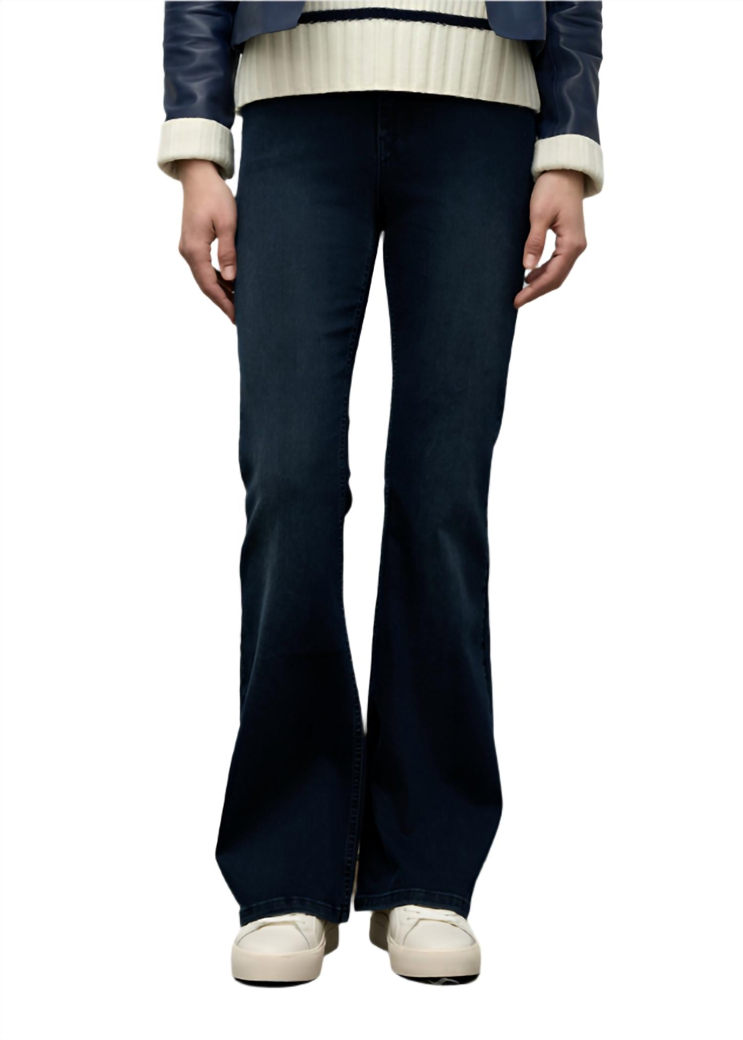 Iris Setlakwe - Estelle High Rise Fit And Flare Denim Jeans