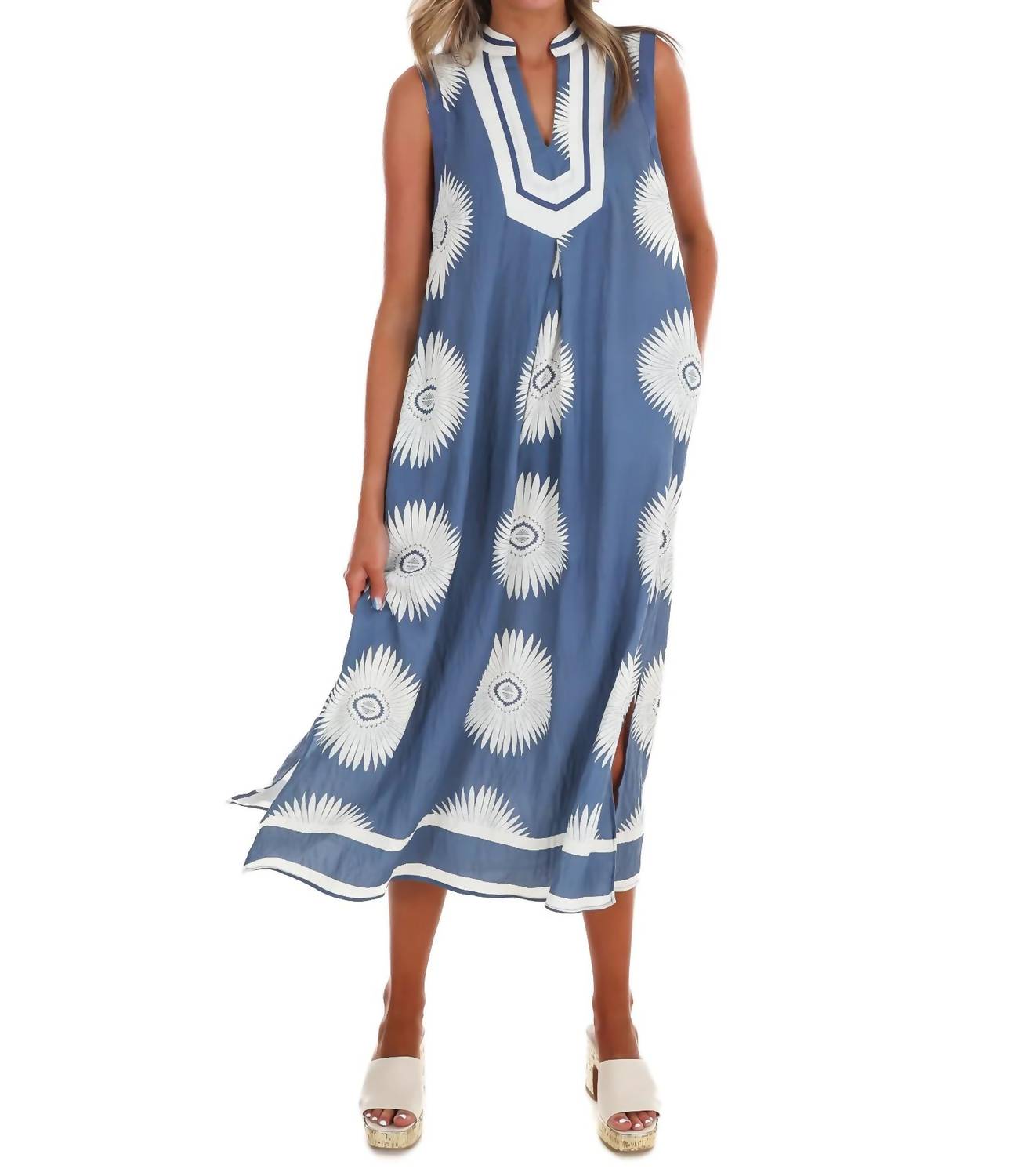 Umgee - Abstract Beauty Midi Dress