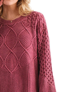 And The Why - Classic Feelings Textured Sweater