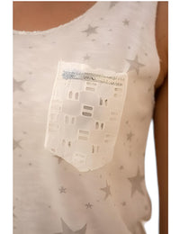 Venti6 - Shimmer Tank With Lurex Trim