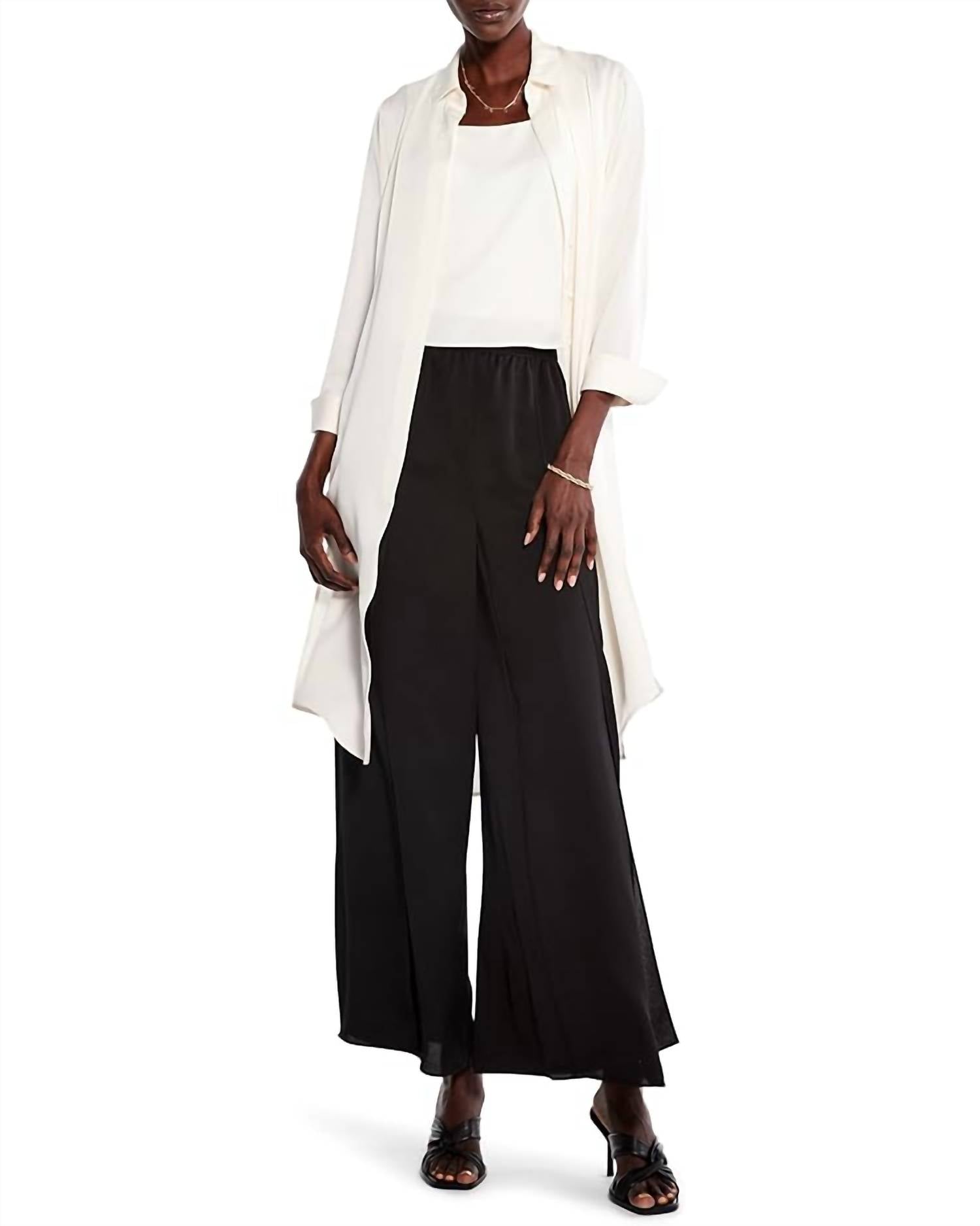 Nic + Zoe - Statement Button Front Shirt
