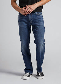 Silver Jeans Co Grayson Jeans in dark indigo wash - men's jeans