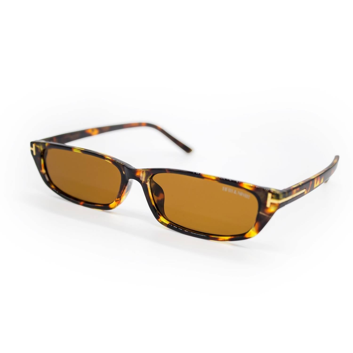 Fifth & Ninth - Lana Slim Rectangle Sunglasses