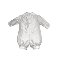L'Pety Canar - Boy's 2pc Long Sleeve Knickers With Embroidered Vest With Barret