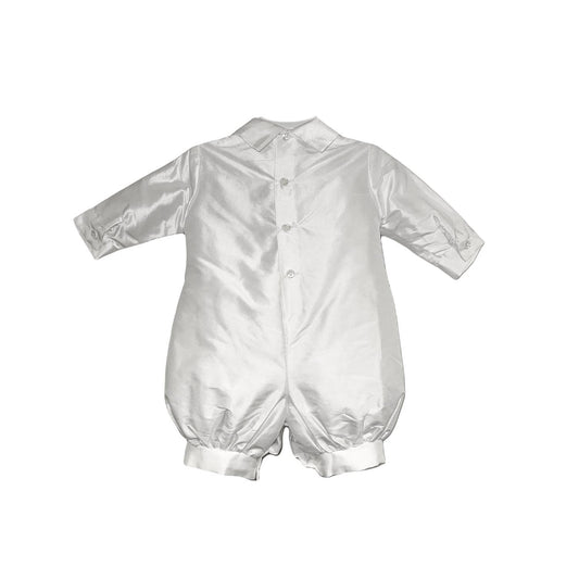 L'Pety Canar - Boy's 2pc Long Sleeve Knickers With Embroidered Vest With Barret