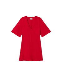 Thinking Mu - Fiery Red Kim Dress
